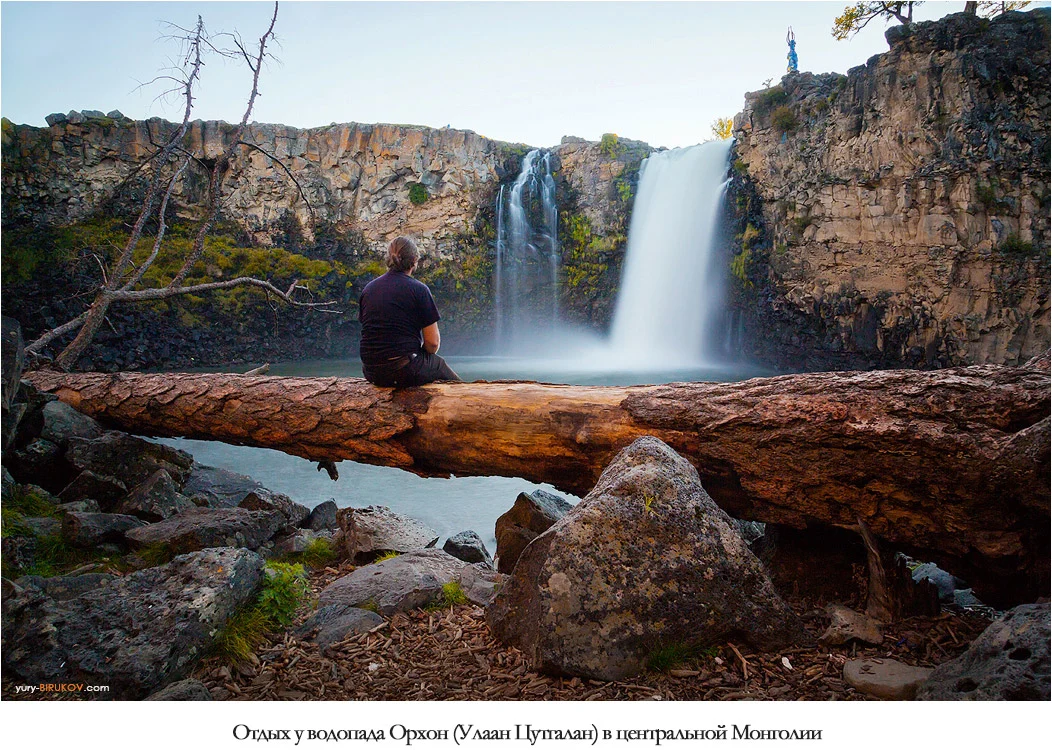Водопад Орхон с ночёвкой: степная долина и маршрут к Улаан-Цутгалану — фото 1
