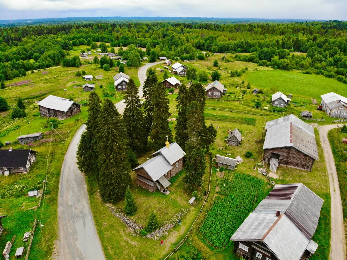 Кинерма с высоты