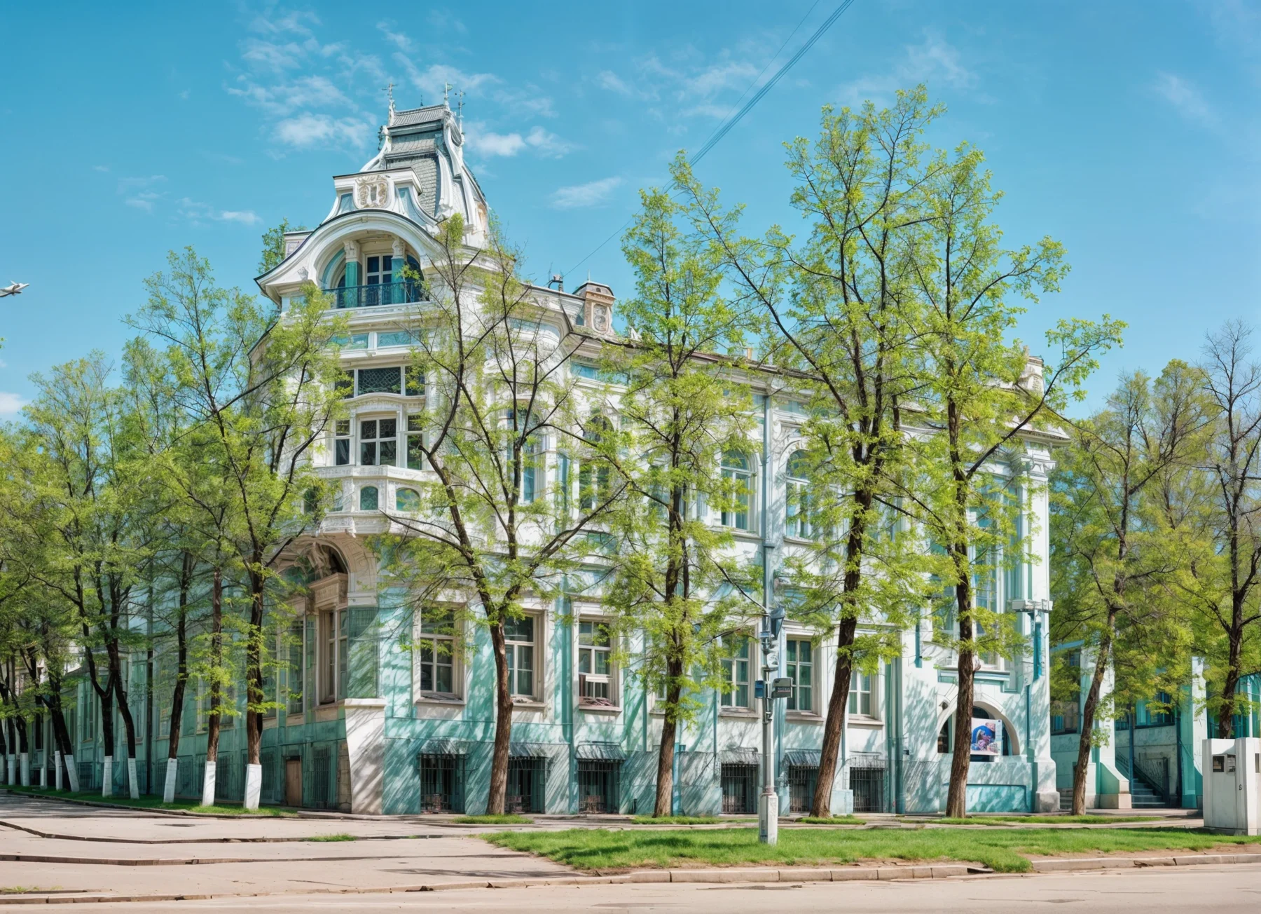 Особняк Бурылина, в котором расположен музей ивановского ситца