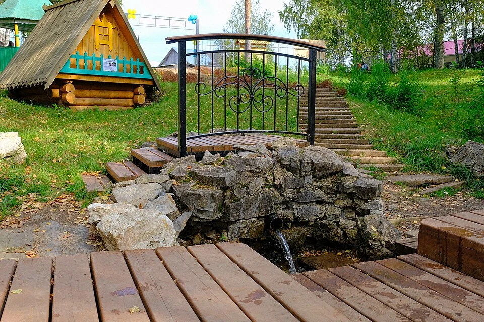 Родник, с которого начинается Кама