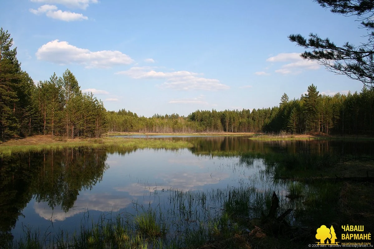 Водоём в национальном парке Чаваш вармане