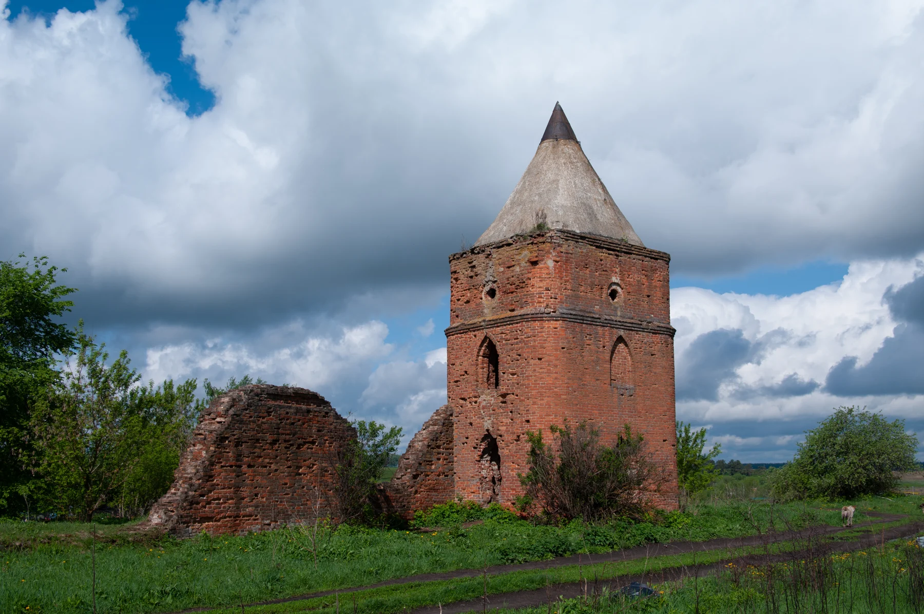 Круглая башня Сабуровской крепости