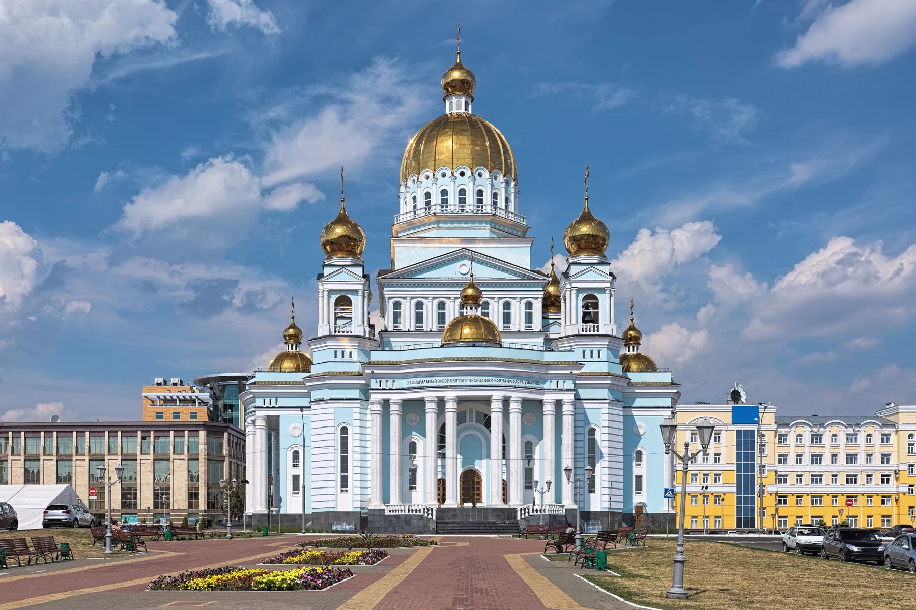 Собор Феодора Ушакова в центре Саранска