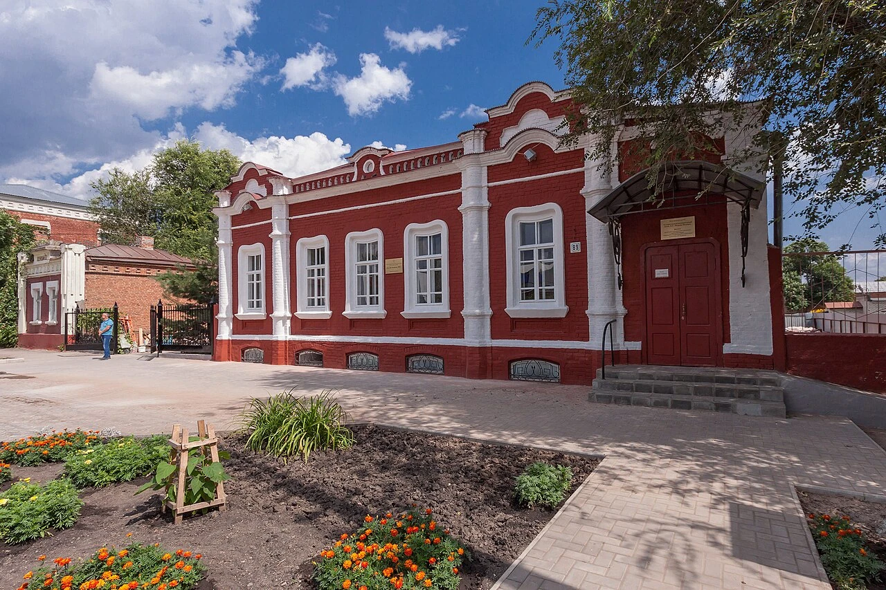 Здание картинной галереи имени Петрова-Водкина в Хвалынске