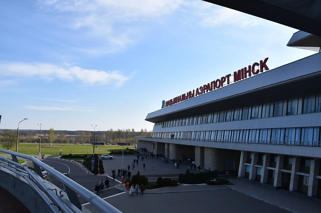 Фасад терминала Национального аэропорта Минск